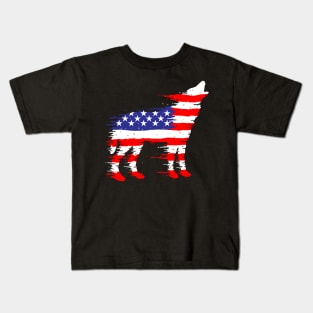 American Wolf Kids T-Shirt